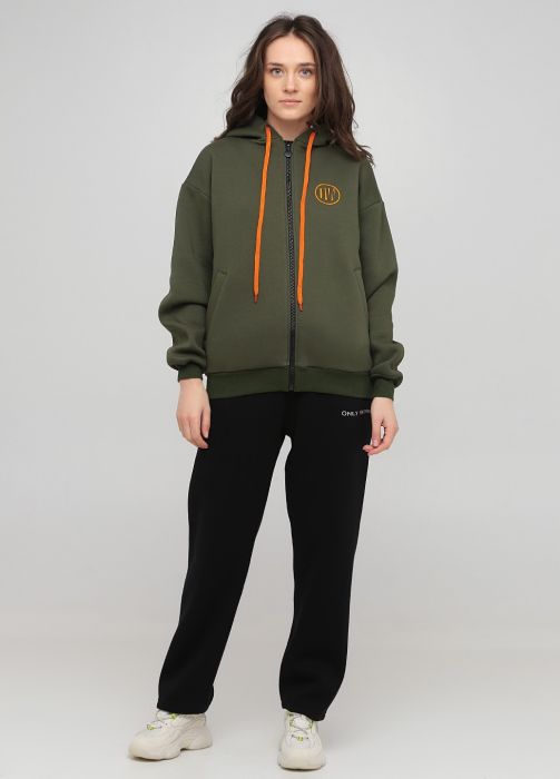 Брюки женские зимние прямые Only Women черные (низкий рост)