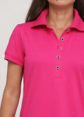 Сукня Polo жіноча літня Only Women фуксинова (лакоста)