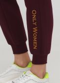 Штани-джогери жіночі зимові Only Women сливові (високий зріст)