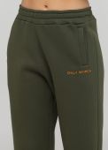 Брюки женские зимние прямые Only Women оливковые (низкий рост)