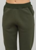 Штани-джогери жіночі зимові Only Women оливкові (низький зріст)
