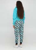 Штани-джогери жіночі демісезонні Only Women Dino бірюзові (низький зріст)