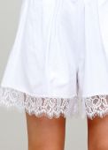 Шорти жіночі літні Only Women білі з мереживом