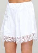 Шорти жіночі літні Only Women білі з мереживом