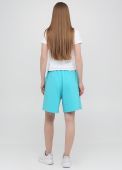 Шорты женские Only Women мятные удлиненные (двунитка)