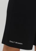 Шорти жіночі літні Only Women чорні подовжені зі сріблястою вишивкою спереду знизу (лакоста) Шорти жіночі літні Only Women чорні подовжені зі сріблястою вишивкою спереду знизу (лакоста)