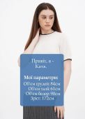 Блузка жіноча в'язана літня Only Women біла з рукавом на резинці з шовку