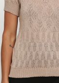 Блузка женская бежевая вязаная Only Women Блузка женская бежевая вязаная Only Women