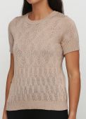 Блузка женская бежевая вязаная Only Women Блузка женская бежевая вязаная Only Women