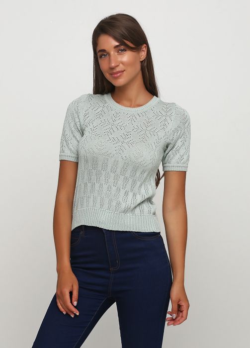 Блузка жіноча в'язана Only Women бірюзова