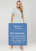 Платье женское вязаное Only Women бирюзовое с V-образной горловиной Платье женское вязаное Only Women бирюзовое с V-образной горловиной