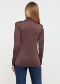 Гольф женский Only Women коричневый с высокой стойкой Гольф женский Only Women коричневый с высокой стойкой