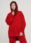 Худи женское бордовое зимнее mega oversize Only Women Худи женское бордовое зимнее mega oversize Only Women