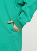 Худи женское зеленое зимнее mega oversize Only Women