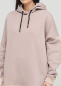 Худі жіноче зимове Only Women mokko mega oversize