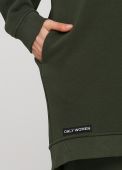 Худі жіноче зимове Only Women оливкове mega oversize Худі жіноче зимове Only Women оливкове mega oversize