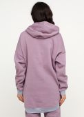Худи женское розово-серое зимнее mega oversize Only Women