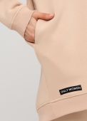 Худі жіноче зимове Only Women пісочне (mega oversize) Худі жіноче зимове Only Women пісочне (mega oversize)