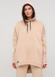 Худи женское песочное зимнее mega oversize Only Women Худи женское песочное зимнее mega oversize Only Women