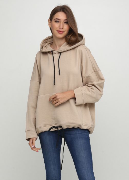 Худи женское бежевое демисезонное Only Women