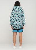 Худі жіноче бірюзове демісезонне Only Women Dino mega oversize Худі жіноче бірюзове демісезонне Only Women Dino mega oversize
