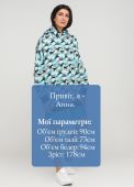 Худі жіноче бірюзове демісезонне Only Women Dino mega oversize Худі жіноче бірюзове демісезонне Only Women Dino mega oversize