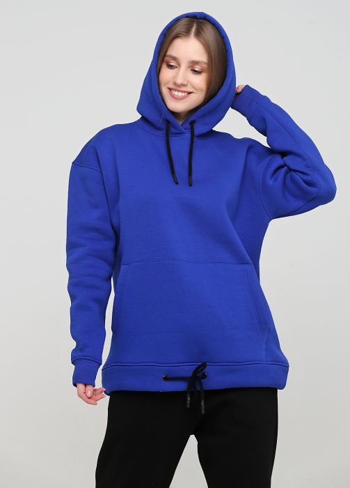 Худі жіноче зимове Only Women електрик з накладеною кишенею Худі жіноче зимове Only Women електрик з накладеною кишенею