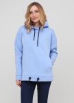 Худи женское голубое зимнее c накладным карманом Only Women Худи женское голубое зимнее c накладным карманом Only Women