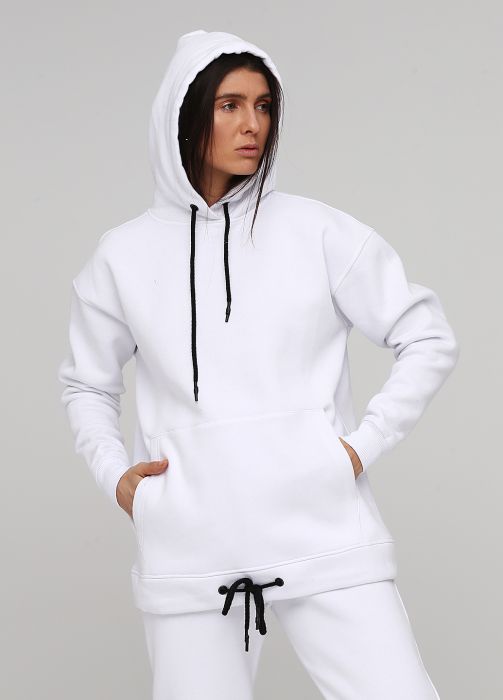 Худі жіноче зимове Only Women біле