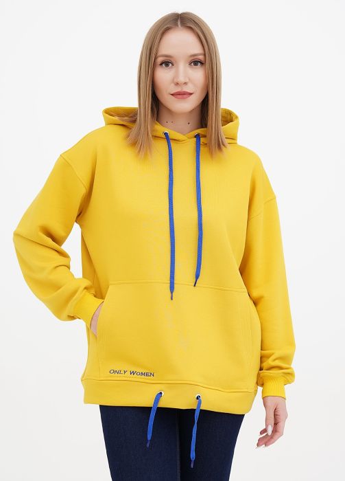 Худі жіноче демісезонне Only Women гірчичне Худі жіноче демісезонне Only Women гірчичне