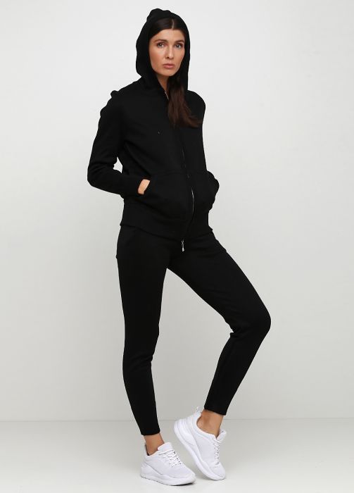 Костюм (кофта, брюки) женский вязаный Only Women черный  Костюм (кофта, брюки) женский вязаный Only Women черный