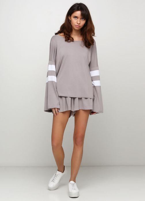 Костюм женский летний Only Women серый 