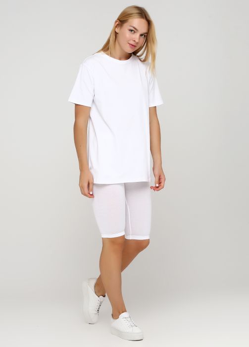Костюм (футболка + капрі) жіночий Only Women білий