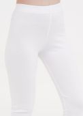 Легинсы женские демисезонные Only Women белые (высокий рост) из рибаны