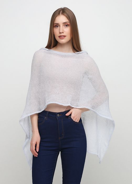 Палантин женский светло-голубой Only Women