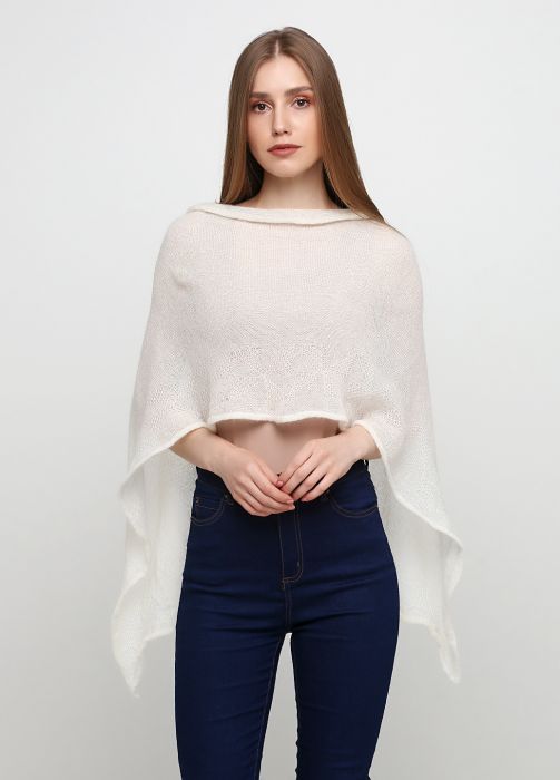 Палантин женский светло-молочный Only Women