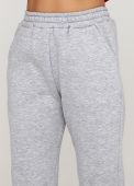 Брюки-джоггеры женские светло-серые зимние Only Women
