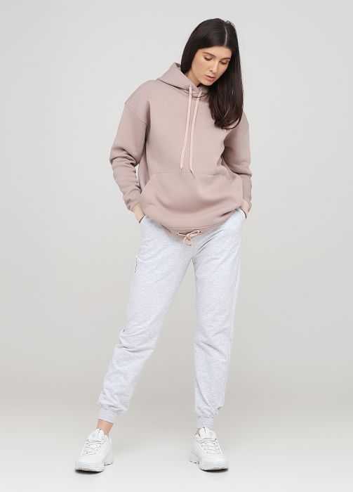 Брюки-джоггеры женские демисезонные Only Women серые (высокий рост)