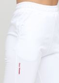 Штани-джогери жіночі демісезонні Only Women білі з червоним лого (в/зр)