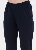 Штани-джогери жіночі літні Only Women темно-сині з великою білою вишивкою знизу (високий зріст) Штани-джогери жіночі літні Only Women темно-сині з великою білою вишивкою знизу (високий зріст)