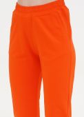 Штани-джогери жіночі демісезонні Only Women мандаринові з чорною вишивкою спереду (високий зріст)