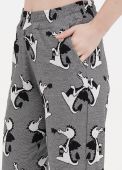 Штани-джогери жіночі демісезонні Only Women Dino сірі (низький зріст)