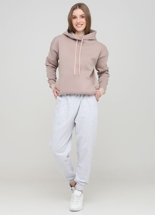 Брюки-джоггеры женские демисезонные Only Women 1 серые (низкий рост)