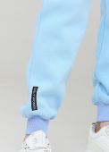 Брюки-джоггеры женские светло-голубые зимние (высокий рост) Only Women