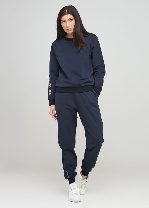 Штани-джогери жіночі демісезонні Only Women темно-сині (високий зріст)