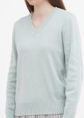 Пуловер жіночий в'язаний Only Women м'ятний з бавовни Пуловер жіночий в'язаний Only Women м'ятний з бавовни