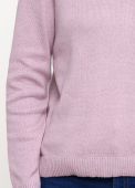 Пуловер жіночий в'язаний Only Women бузковий з бавовни