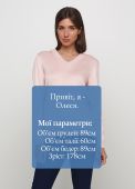 Пуловер жіночий в'язаний Only Women пудровий з бавовни