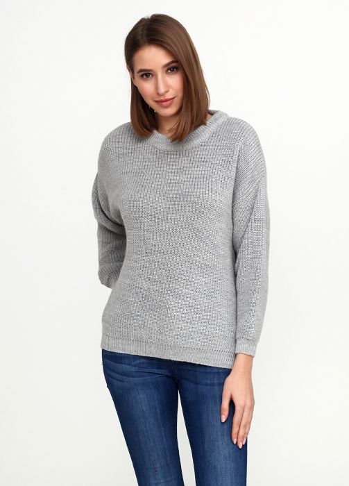 Джемпер жіночий Only Women темно-сірий