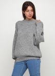 Джемпер женский соты микс Only Women серый Джемпер женский соты микс Only Women серый